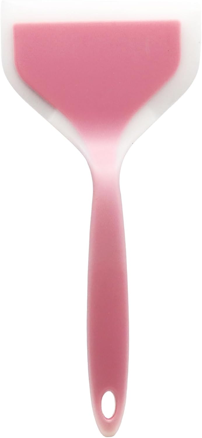 Silicone Turner Spatula, Green, 10.2 Inch