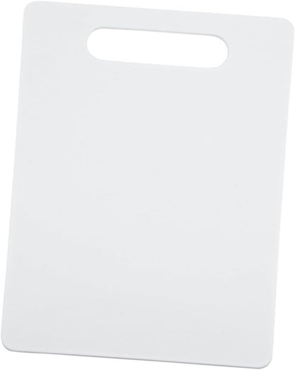 HOMSFOU Plastic Kitchen Cutting Board Mat, Non-slip Chopping Board for Kitchen Use, Square Food-grade Cutting Mat for Vegetables and Fruits