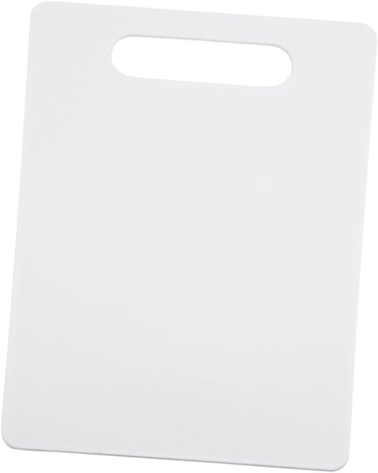 HOMSFOU Plastic Kitchen Cutting Board Mat, Non-slip Chopping Board for Kitchen Use, Square Food-grade Cutting Mat for Vegetables and Fruits