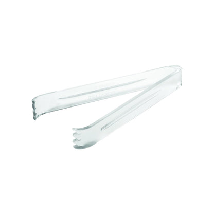 Party Essentials - N617 Hard Plastic Serving Tongs, 6.5", Black