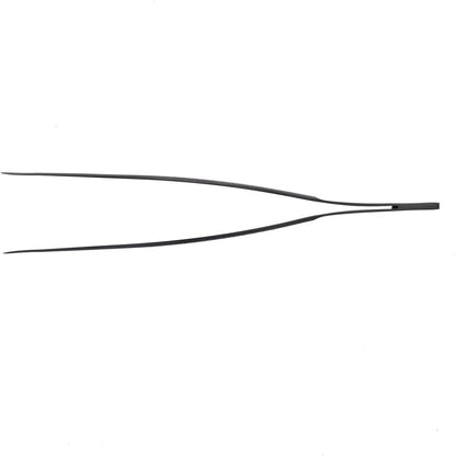 Mercer Culinary 18-8 Stainless Steel Chef Plating Tongs, Offset Tip, 6-1/2 Inch