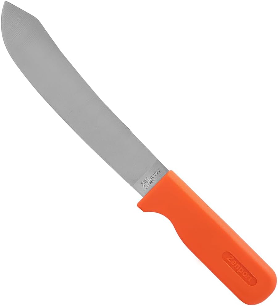Zenport Crop Harvest Knife, Lettuce Trimmer, 7.25-Inch Blade