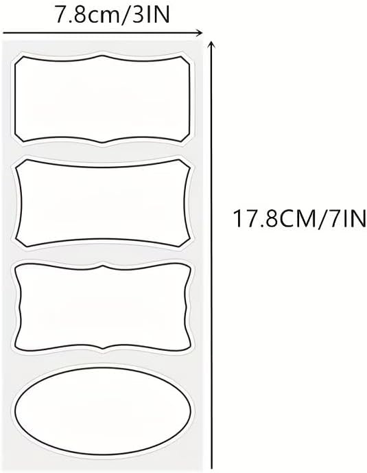 100-Pack Removable Freezer Labels, Waterproof Food Storage Stickers for Date & Contents Marking - Colors A
