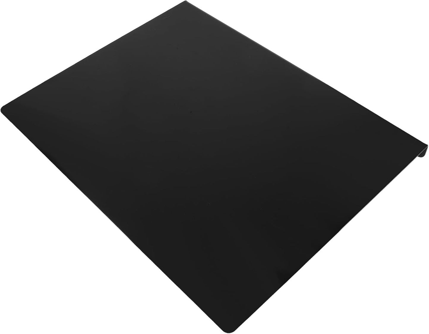 Artibetter Large Black Acrylic Cutting Board 42.5x32.5cm Non-slip Kitchen Chopping Mat with Counter Lip for Fruit and Vegetable Prep