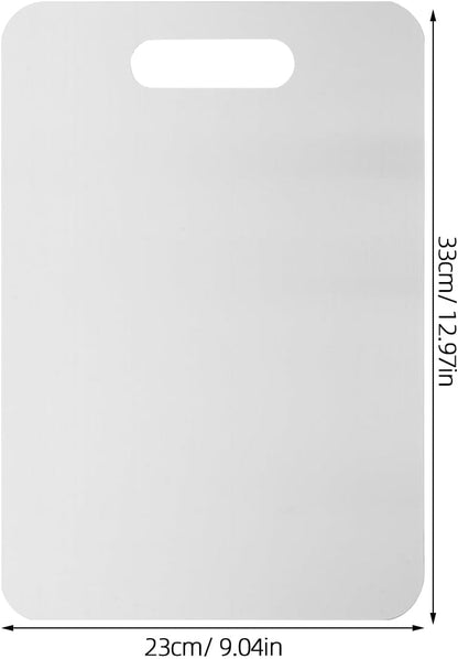 Yardwe Chopping Board for Home Double-sided Cutting Mat Stainless Steel Xxl Size Easy to Clean