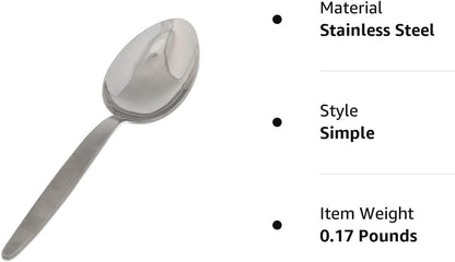 Chef Kunz Slotted Spoon | 9 Inch 18/10 Stainless Steel Silver Chef Cooking Spoons | Basting, Quenelle, Plating Spoon for Draining and Serving, Dishwasher Safe (Slotted)