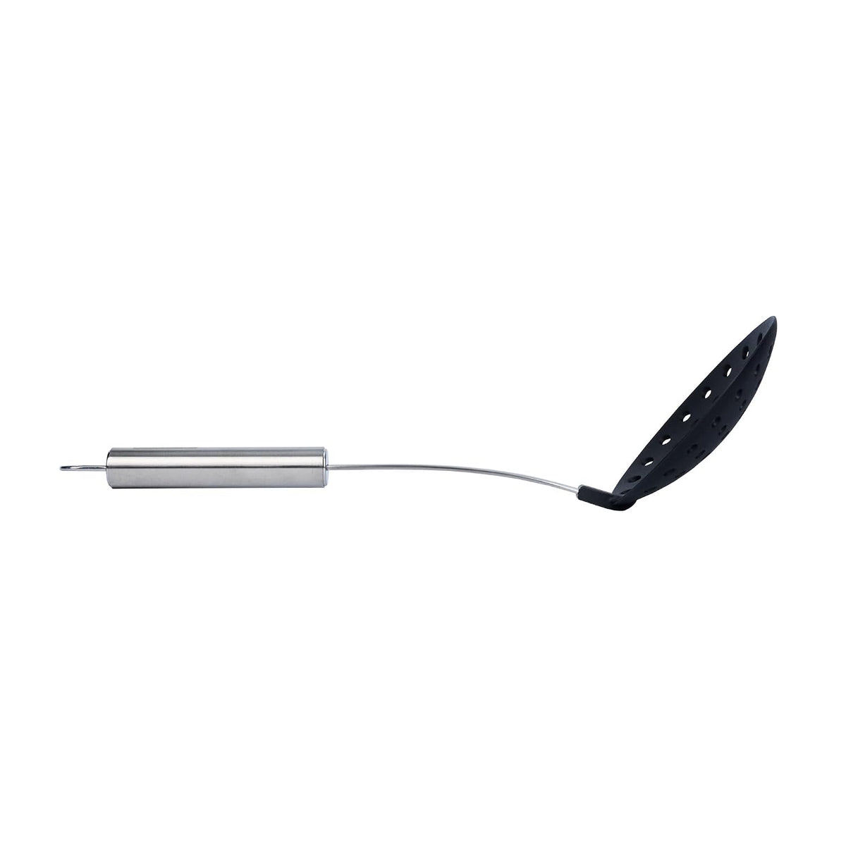 Restaurantware Stainless Steel Spider Skimmer - German Standard Wire Skimmer with Ergonomic Handle, Dishwasher Safe - Wire Strainer Pasta Spoon for Cooking & Frying
