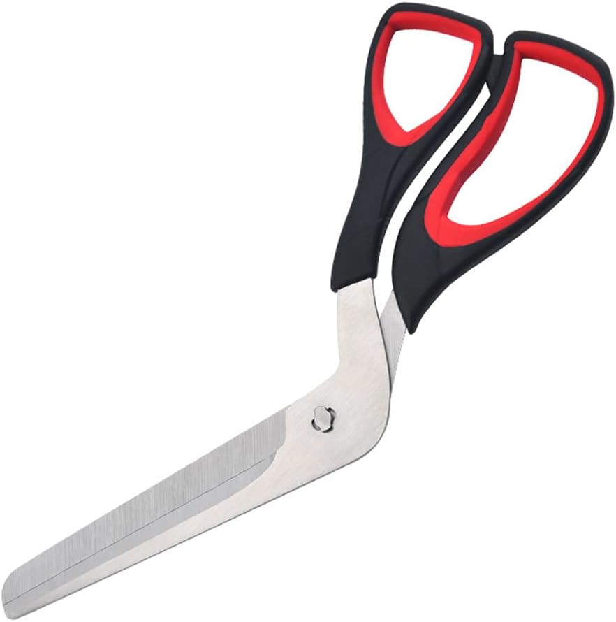 Pizza Scissors Food Grade Stainless Steel Pizza Cutter Stainless Steel Pizza Spatula Slicer Multi Function Kitchen Gadget for Kitchen Pizza Steak Barbecue Muffins