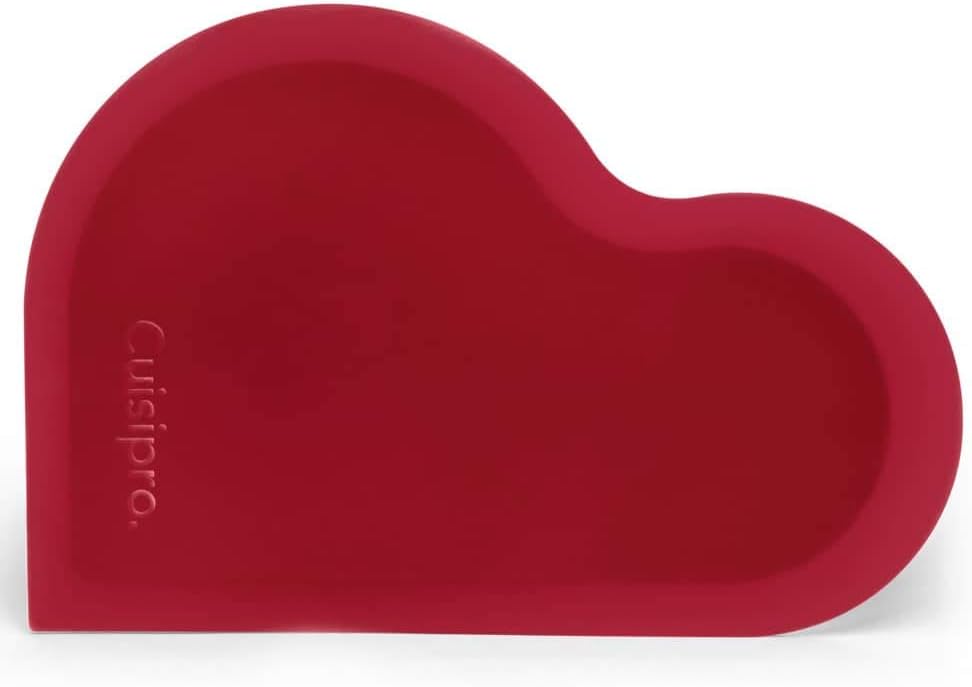 Cuisipro Flexible Bowl Scraper, Red