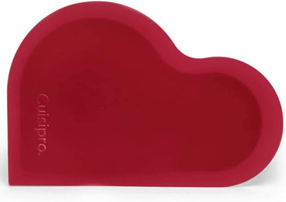 Cuisipro Flexible Bowl Scraper, Red