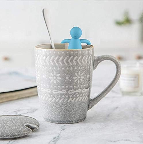 Leden Tea Infuser for Loose Leaf Tea Extra Fine Mesh Tea Steeper Gray