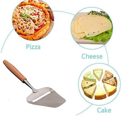 Cheese Slicer Plane Stainless Steel Cutter Spatula Server Wood Handle