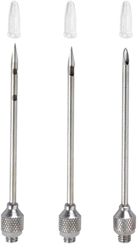 Meat Injector Syringe Kit With 3 Needles And Cleaning Brush