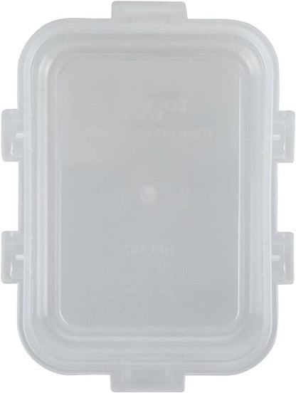 Lock & Lock HPL817S12 Easy Essentials Storage Set/Food Containers Airtight Bins/BPA-Free/Dishwasher Safe, 24 Piece - Clear