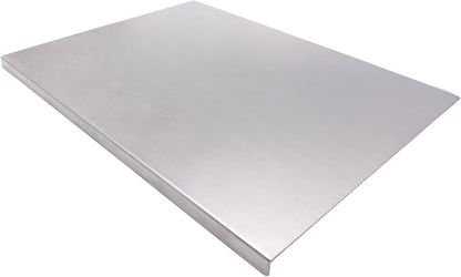BILLAMB Stainless Steel Cutting Boards for The Kitchen, Suitable for Meat, Fruits, Vegetables, Bread, and Baking Large-sized Cutting Boards (90 x 58cm/35.5 x 22.8 in)