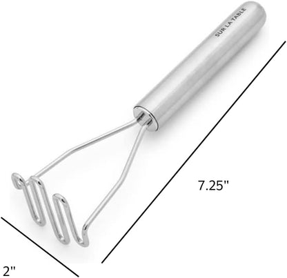 Sur La Table Stainless Steel Mini Masher, Silver