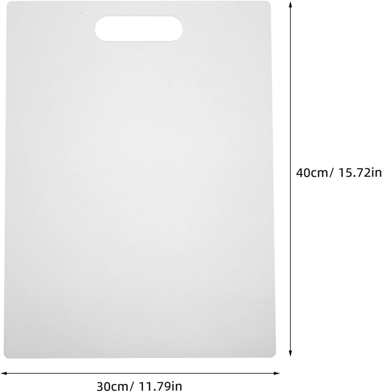 Nonslip Acrylic Cutting Board 400x300x5mm Large Kitchen Chopping Mat for Vegetables Meat Fruit Food Prep