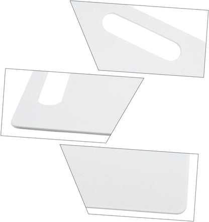 PRETYZOOM Kitchen Cutting Board Chopping Mat Square Plastic Non-slip Cutting Board for Kitchen Use Sturdy Food-grade Plastic Suitable for Fruits Vegetables