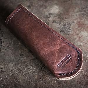 Leather Cast Iron Pan Handle Cover (Standard 4.5")