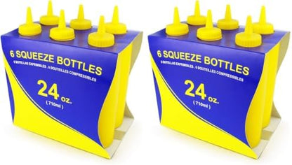 New Star Foodservice Squeeze Bottle, 12 oz, Red