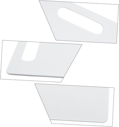 Healifty Plastic Cutting Board Mat Non Slip Chopping Board for Kitchen Easy to Clean for Fruits Meat Vegetables and Fish Food Design for Home Restaurant and Hotel Use