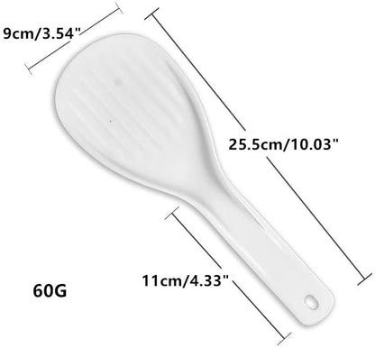 Extra Large Non Stick Plastic Rice Paddle Spatula, 10.03"（25.5cm） Long, 1 pcs per case
