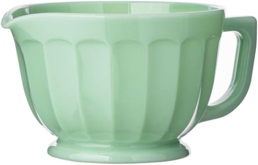 Mosser Glass 80oz Panel Batter Bowl | Jadeite