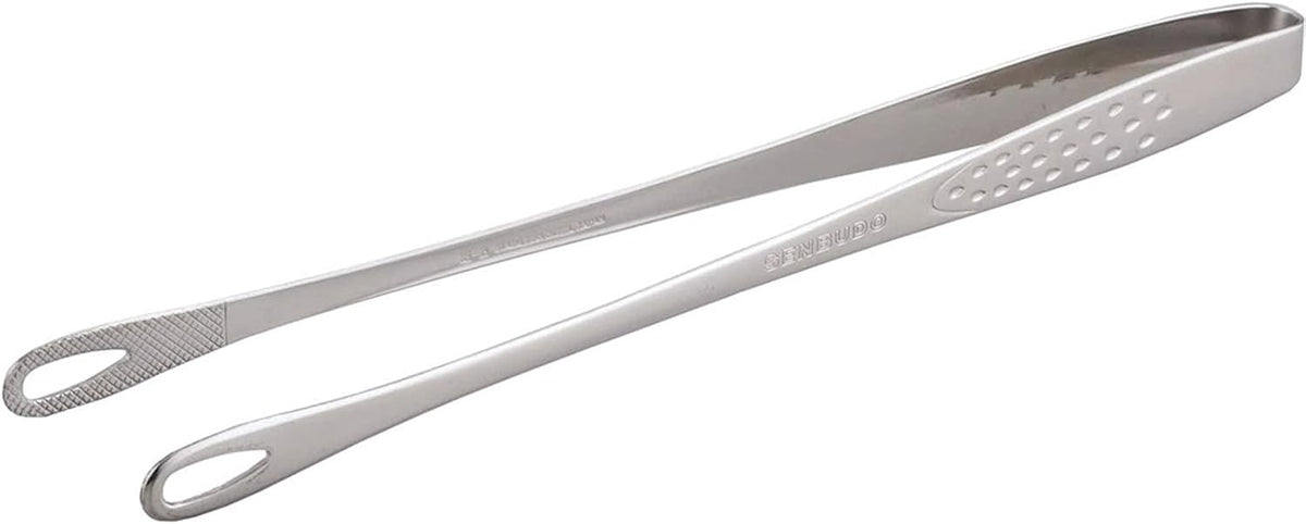 Shimomura 42497 Smart Kitchen Tongs, Large with Floating Tips, No Dirt, Made in Japan, Easy to Grab, Outdoor, Dishwasher Safe, Yakiniku, Fried Food, Total Length 10.2 inches (26 cm), Nippon Chopsticks