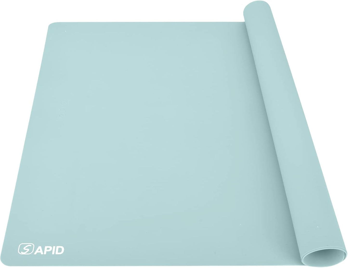 Sapid Extra Large Silicone Sheet for Crafts, Thick Silicone Jewelry Casting Mats, Nonstick Nonslip Silicon Mat for Epoxy Resin, Art Painting, Heat- Resistance Counter Mat (20"×27.9", Dark Gray)