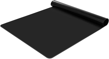 KitchenRaku Extra Large Silicone Mat for Kitchen Worktop Protector, Thickened Nonstick Heat Resistant Countertop Mat, Nonskid Placemat, Craft Mat, Table Mat (Grey, 23.6"x31.5")