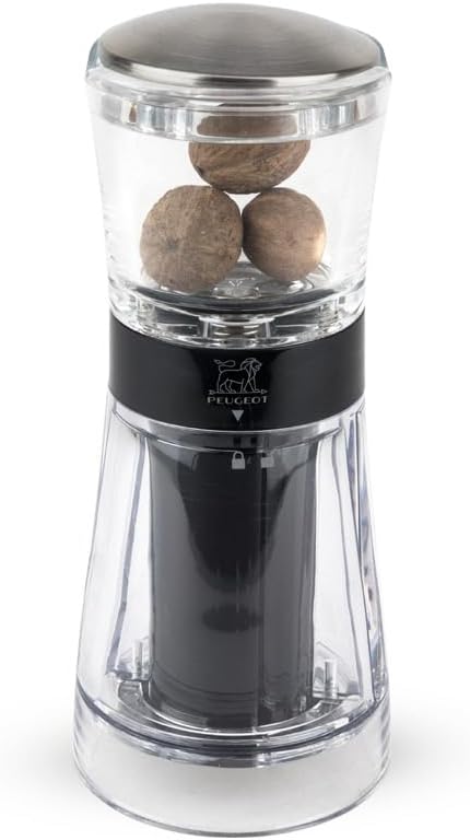 Peugeot Daman Nutmeg Mill 15cm - 6"", stainless steel