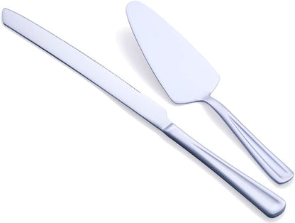 GoGeiLi Stainless Steel Wedding Cake Cutting Set