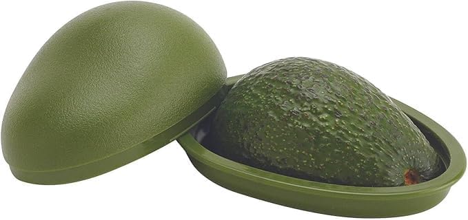 Avocado Masher & Storage Pod Set – 2 PC | Easy Guacamole Maker & Freshness Keeper | Smash & Store for Fresh Guacamole