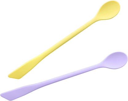 4 Pcs Mini Silicone Spatulas, Jar Spatula Silicone Small Spatulas