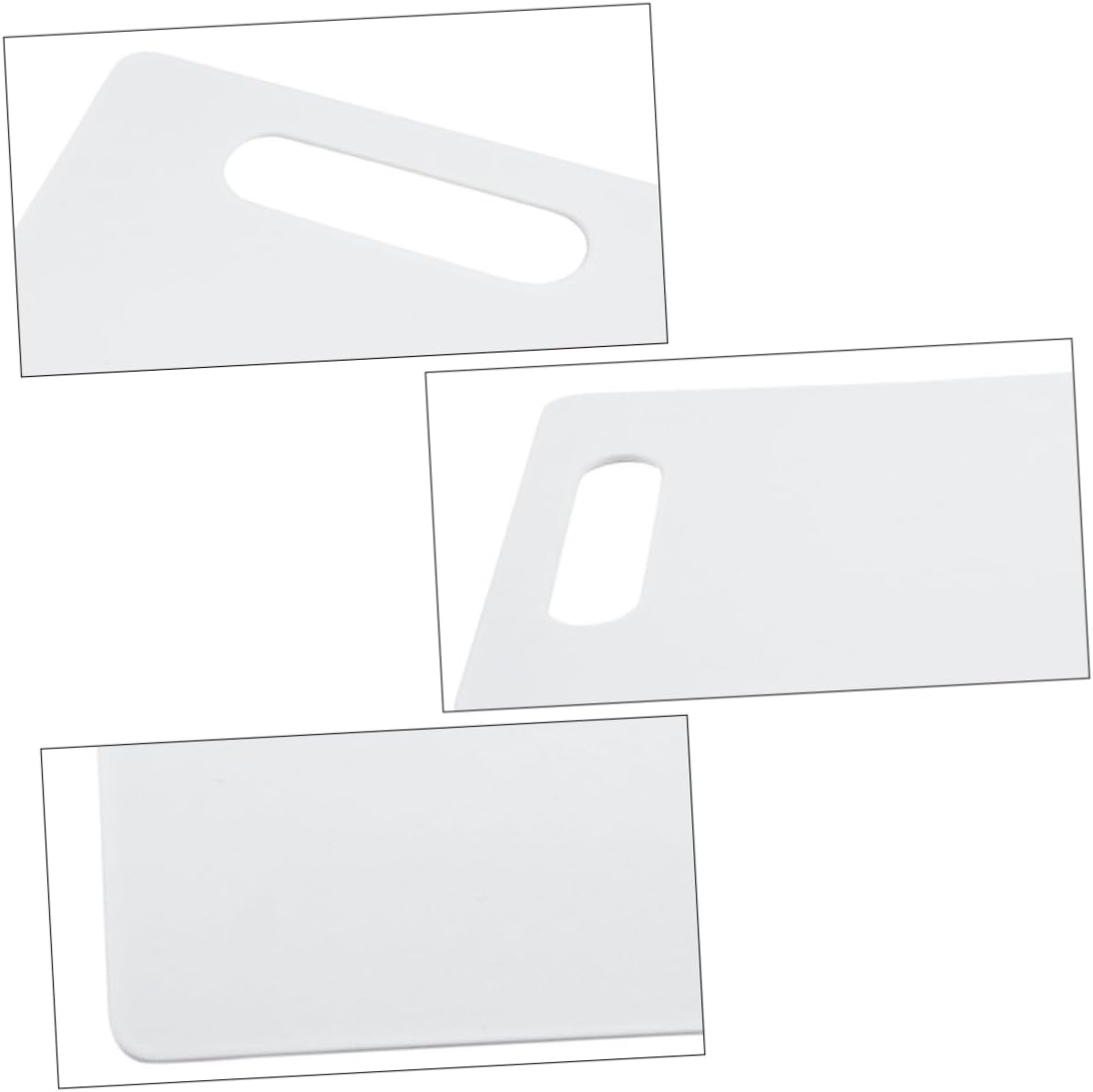 Healifty Plastic Cutting Board Mat Non Slip Chopping Board for Kitchen Easy to Clean for Fruits Meat Vegetables and Fish Food Design for Home Restaurant and Hotel Use