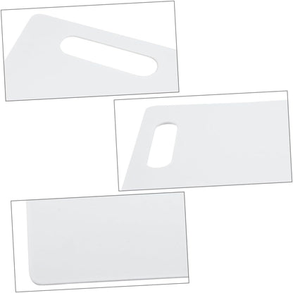 Healifty Plastic Cutting Board Mat Non Slip Chopping Board for Kitchen Easy to Clean for Fruits Meat Vegetables and Fish Food Design for Home Restaurant and Hotel Use