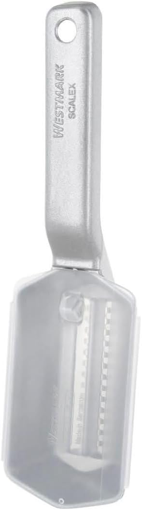 Westmark Fish Scaler, 8.3 x 2.1 x 2.3 inches, Stainless Steel