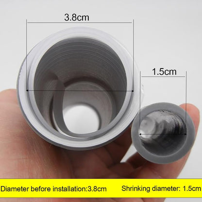 2 Pcs Heat-Resistant Pot Handle Silicone Cover, Non-Slip Pan Handle Sleeve, Easy to Install and Clean, for Cast Iron Skillet, Frying Pan (grey, M)