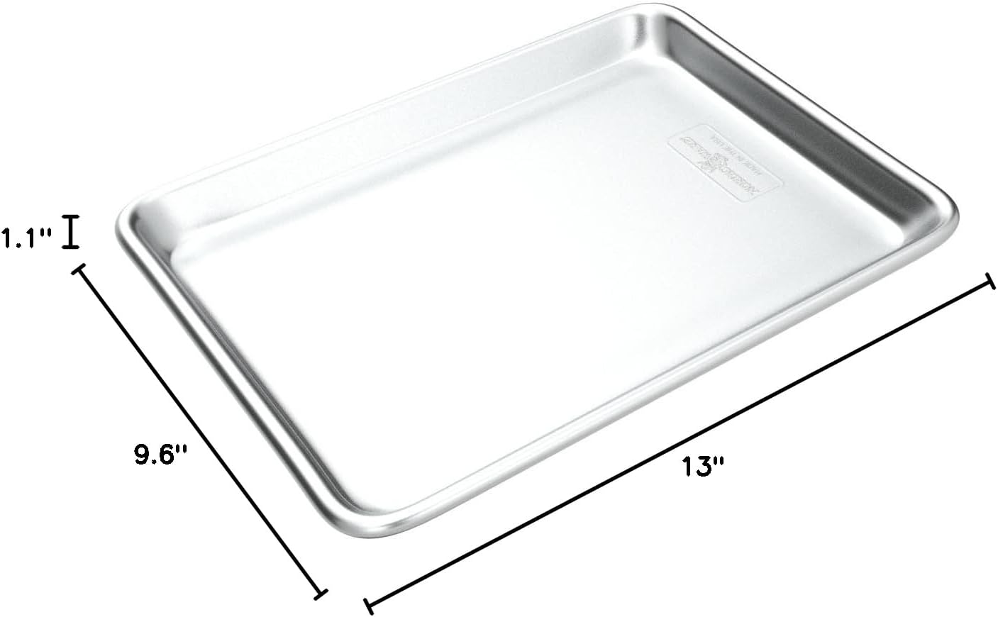 Nordic Ware Naturals Quarter Sheet with Lid