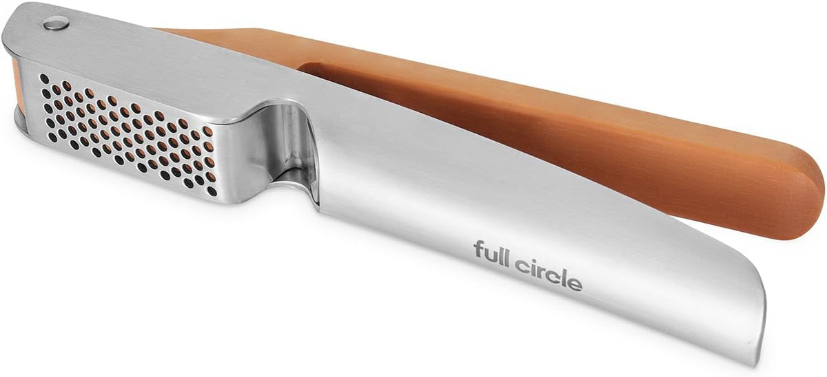 Full Circle No Mess Garlic Press, Dishwasher safe
