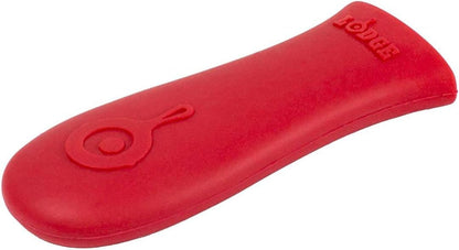 Lodge Silicone Hot Cast Iron Skillet Handle Holder, 5-5/8" L x 2", Red & ASAHH41 Silicone Assist Handle Holder, Red, 5.5" x 2"
