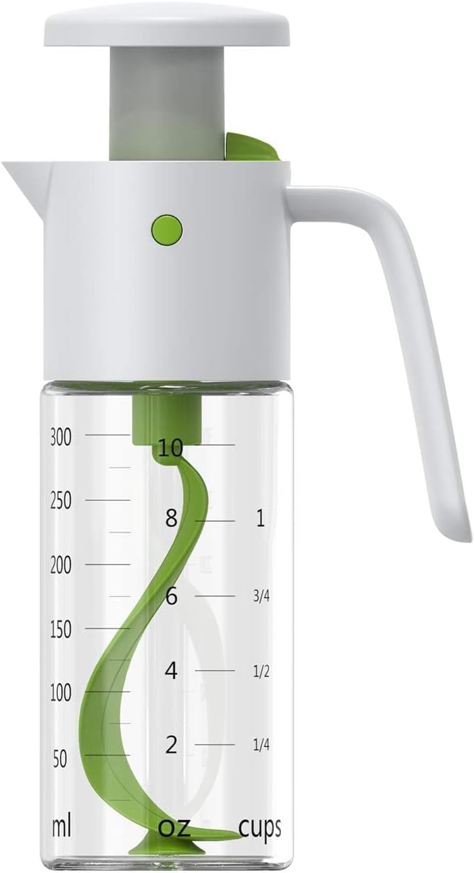 Vucchini Salad Dressing Mixer Shaker 10oz