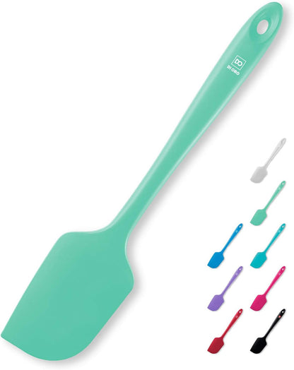 DI ORO Large Silicone Spatula - 600F Heat Resistant, Black