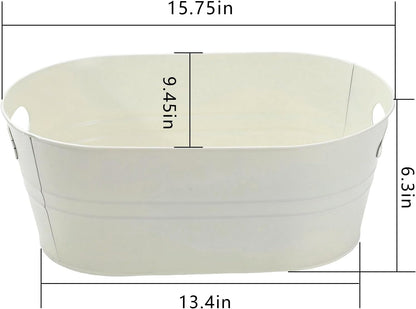 4-Pack 4 Gallon Drink Buckets,Ice Bucket,Beverage Buckets for Party
