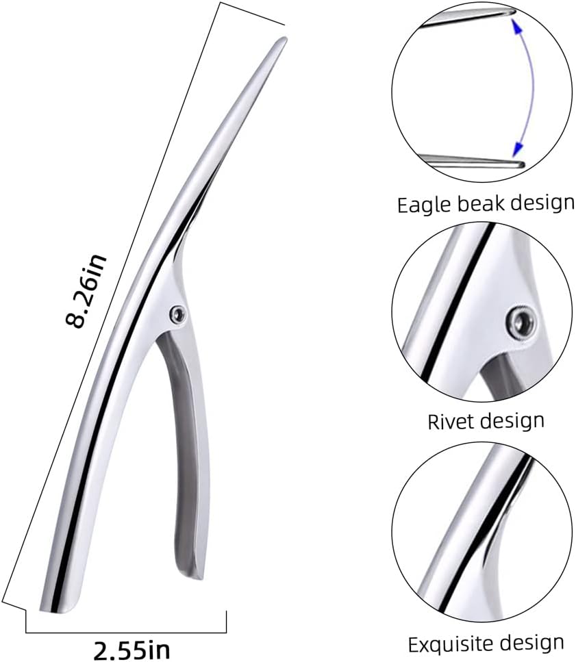 4 PCS Shrimp Deveining Tool, Stainless Steel Shrimp Deveiner Shrimp Peeler Kitchen Tool, Shrimp Thread Knife Peeling Set for Shrimp Prawn Shell Cleaning And Peeling