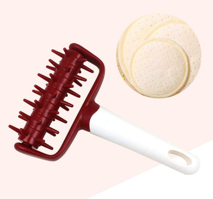 2 Pieces Pizza Pie Dough Roller Docker Set, Pastry Pizza Roller Rolling Pins and Time-Saver Pizza Dough Docker