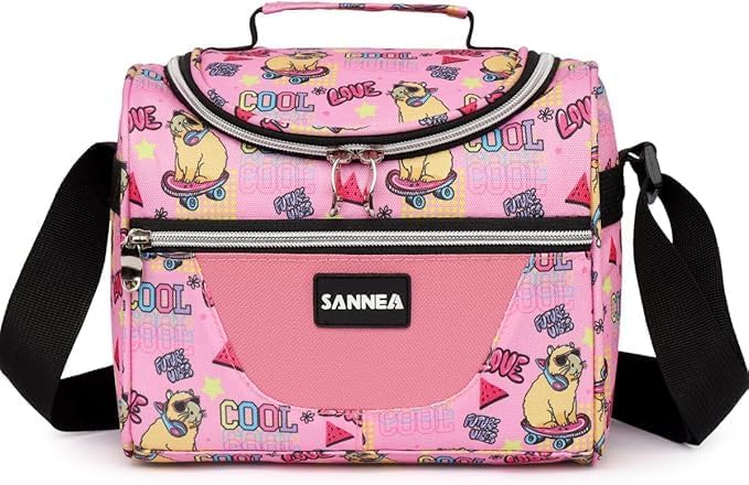 Lunch Bag for Kids Coole Lunch Box Tote for Women Girls Boys Children Student Insulated Bento Bag for School Work Picnic Outdoor Activities