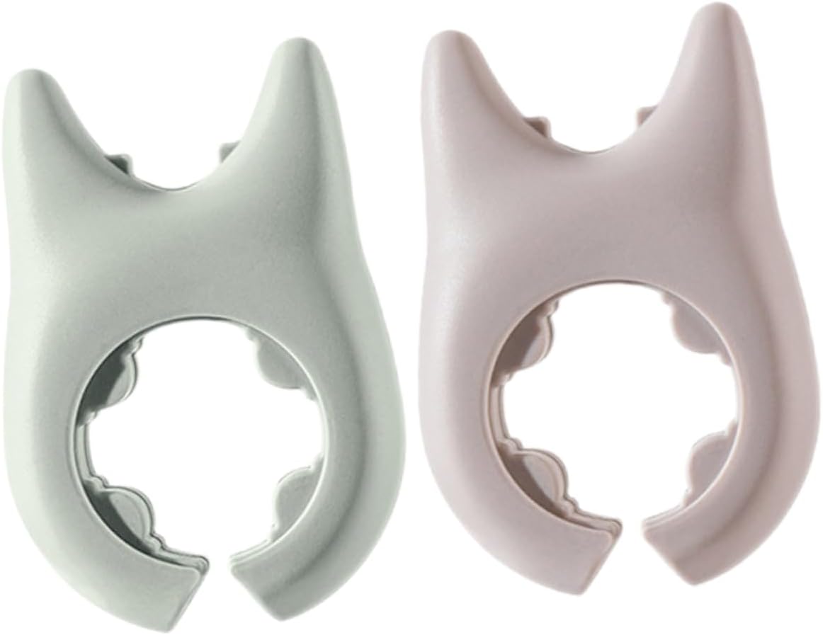 Silicone Spoon Holder Pot Clip 2pcs Boil over Stopper