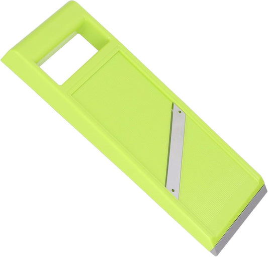 Handheld Mandoline Food Slicer, Stainless Steel Potato Chip Slicer Maker, Manual Vegetable Chopper Portable Vegetable Chip Maker Food Chopper with Hanging Hole for Kitchen Cooking