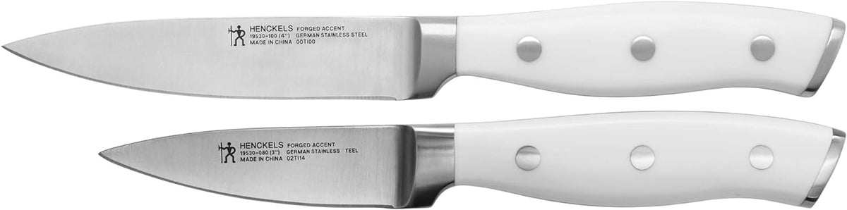 Henckels Forged Accent 2 pc Paring Knife Set, Razor-Sharp German Engineered